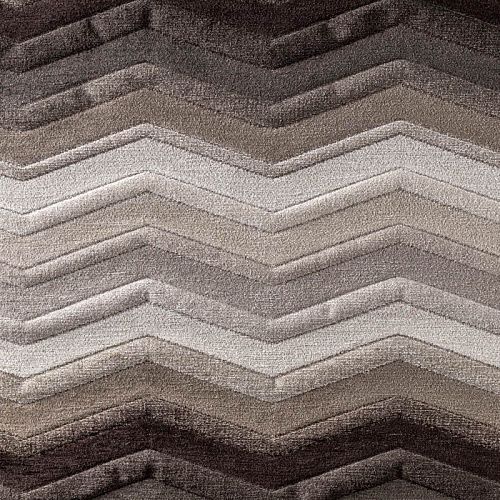 Ткань портьерная шенилл Т400-02-22 серо-коричневый 