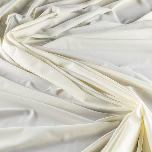 Лайкра К33-304 молочный однотонный