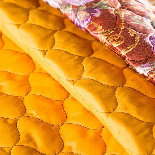 Ткань курточная 2-х сторонняя 033-03817 коричневый принтованный